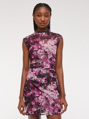 Abercrombie & Fitch Paloma Mesh Mini Dress